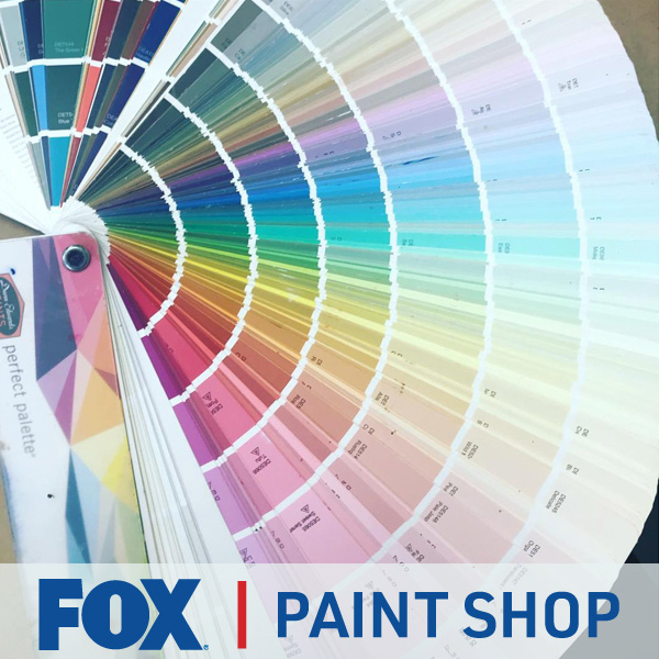 FOX STUDIOS PAINT SHOP