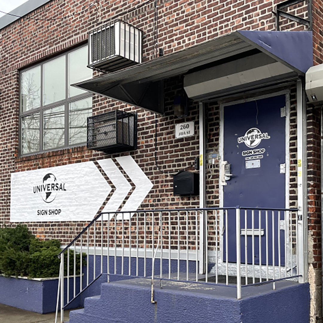 UNIVERSAL PRODUCTION SERVICES  | SIGN SHOP NEW YORK